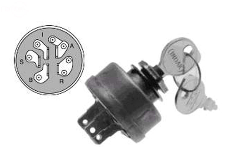 Rotary 8601 replaces Ignition Switch Gravely 03115200