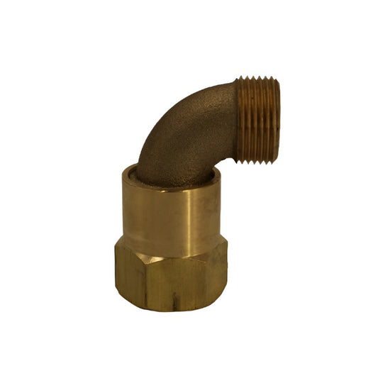 1" Quick Coupling Key Swivel Elbow