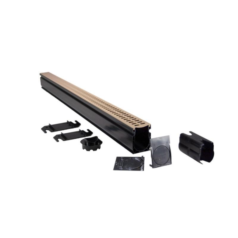 NDS 9206SKIT - Slim Channel Kit Sand 6 ft.