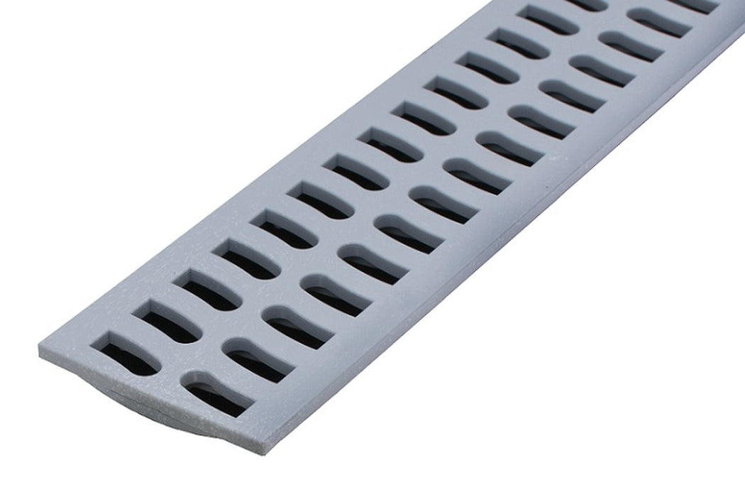 NDS 9243 - Slim Channel 3ft Gray Grate