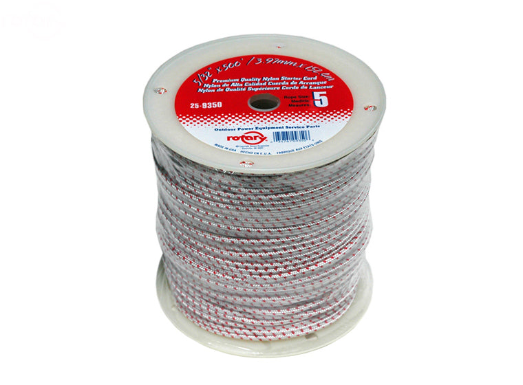 Rotary 9350 Starter Rope #5 Premium 500' Roll Braided