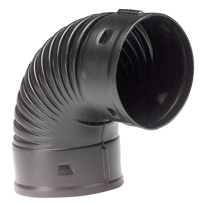 Normandy C304 Corrugated 4" Elbow 90 Degree