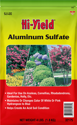 Hi-Yield 32175 Aluminum Sulfate Fertilizer 4 lb