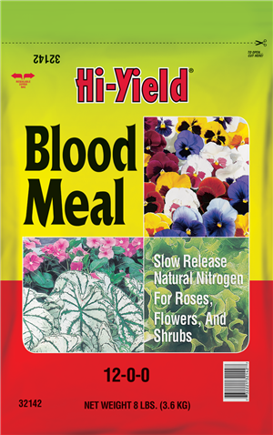 Hi-Yield 32142 Blood Meal Fertilizer 12-0-1 8 lb