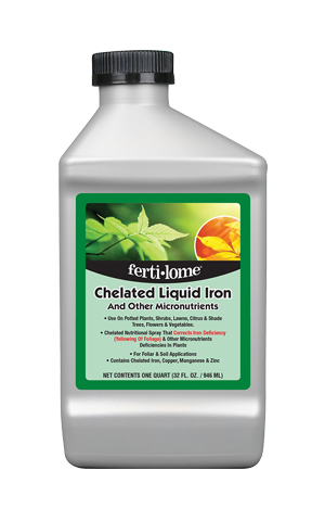 Ferti-lome 10630 Chelated Liquid Iron Concentrate 32 OZ