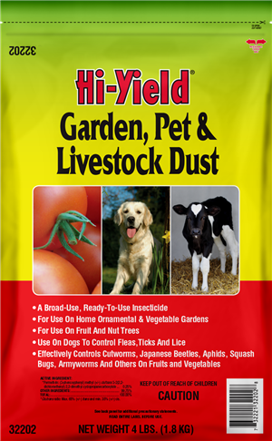 Hi-Yield 32202 Garden Pet & Livestock Dust 4 lb