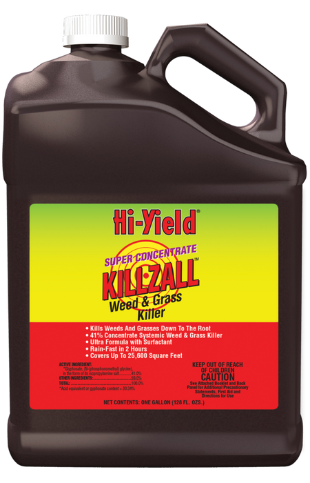 Hi-Yield 33693 Super Concentrate KILLZALL Weed & Grass Killer 1 gal