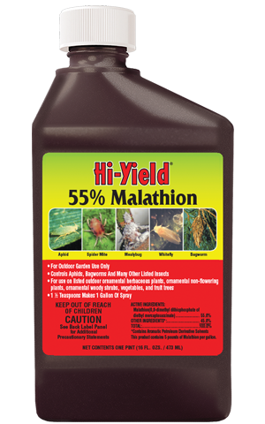 Hi-Yield 32028 55% Malathion Insect Spray 16 oz