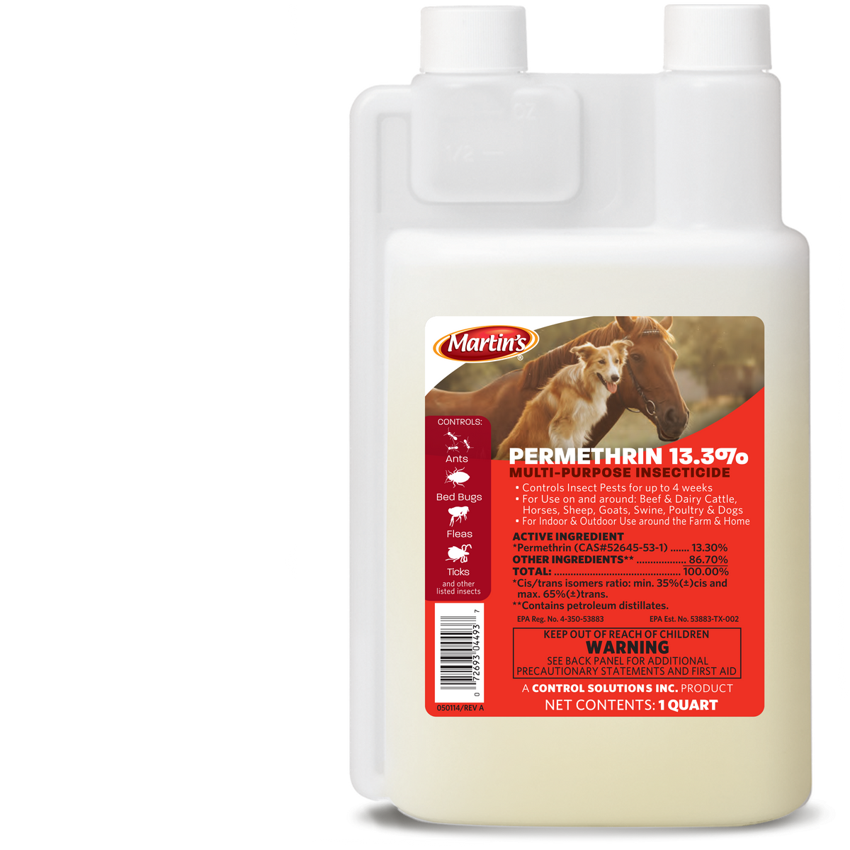 permethrin herbicide Martin's Permethrin 13.3% Insecticide Quart (32 oz) — Master Landscape  Supply