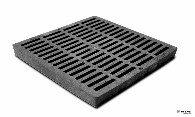 NDS 1200BLKIT - 12" Pro-Series Black Catch Basin / Grate Kit