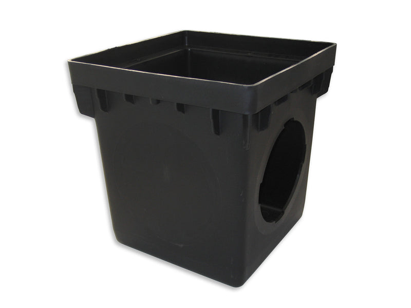 NDS 1200BLKIT - 12" Pro-Series Black Catch Basin / Grate Kit
