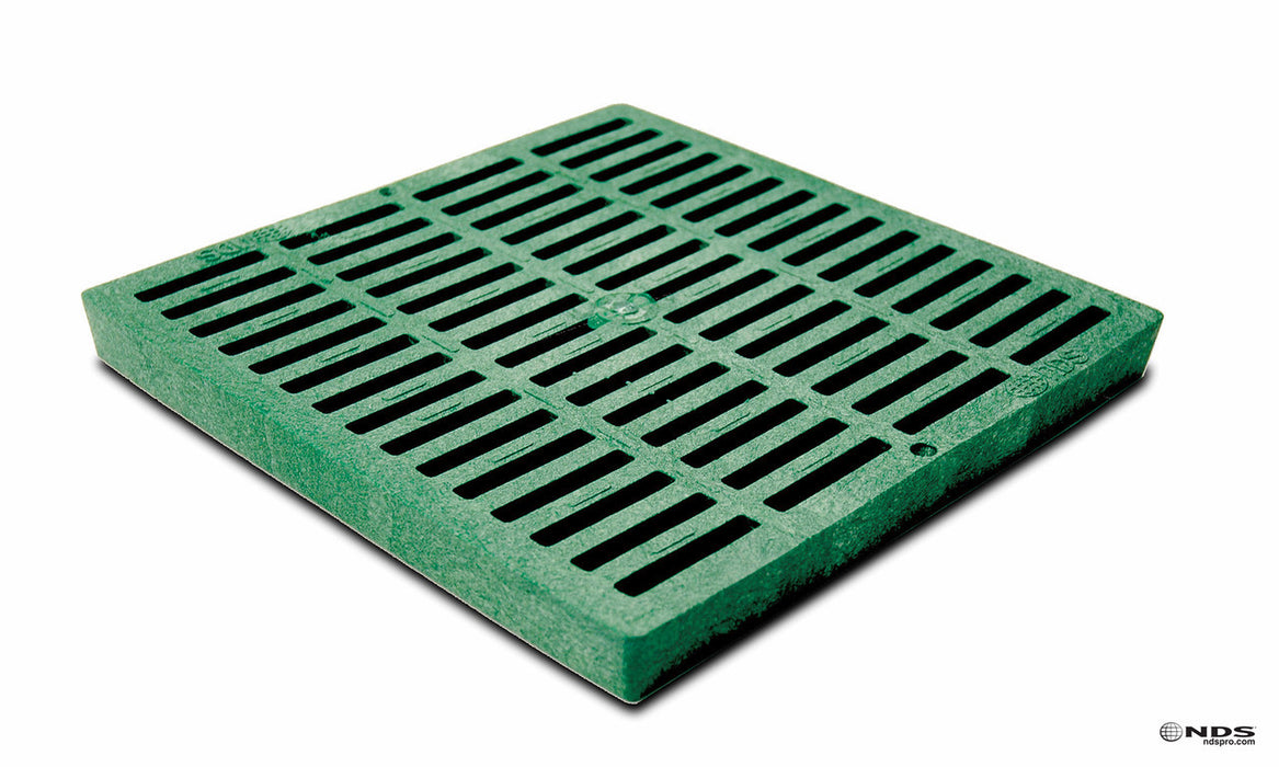 NDS 1200GRKIT - 12" Pro-Series Green Catch Basin / Grate Kit