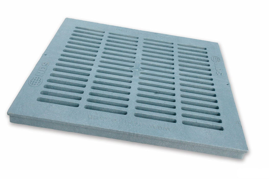 NDS 1882GYKIT - 18" Catch Basin Kit with Gray Plastic Grate