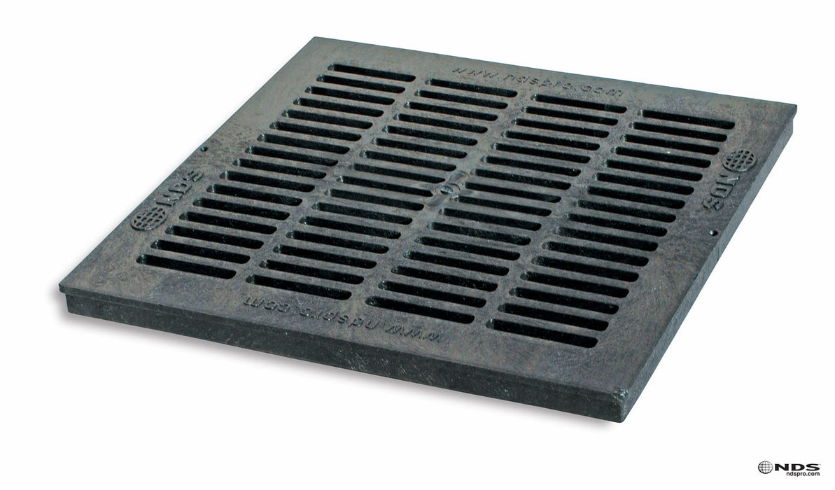 NDS 1882BLKIT - 18" Catch Basin Kit with Black Plastic Grate
