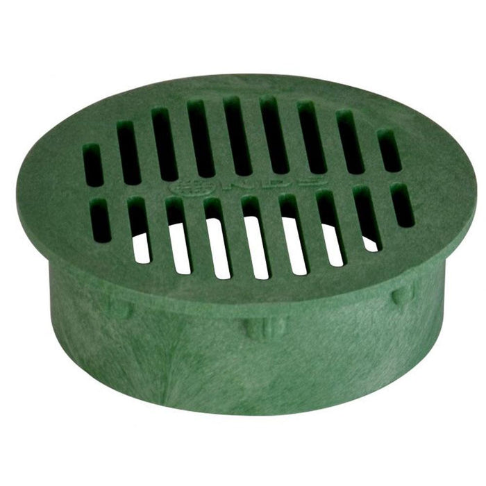 NDS 50 - 6" Green Round Grate for 6" Catch Basins & Pipe