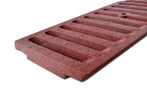 NDS 665 - Dura Slope Channel Grate, Red