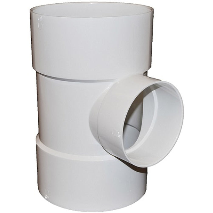 NDS 86P01 - 8" x 6" Sewer & Drain Reducing Tee