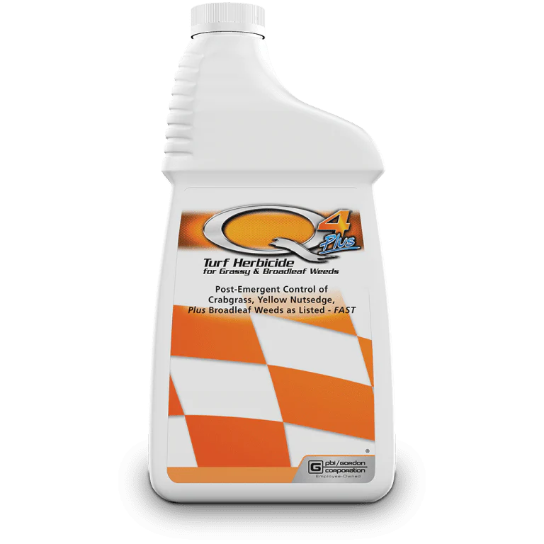 Q4® Plus Turf Herbicide for Grassy & Broadleaf Weeds 32 Ounce Bottle