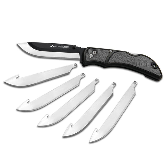 Outdoor Edge Razorlite EDC 3.5 In Knife Rly-50C Gray