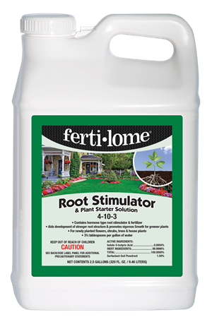 Ferti-lome 10653 Root Stimulator & Plant Starter Solution 4-10-3 Concentrate  2.5 GL