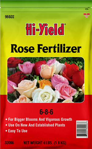 Hi-Yield 32096 Rose Fertilizer 6-8-6 4 lb