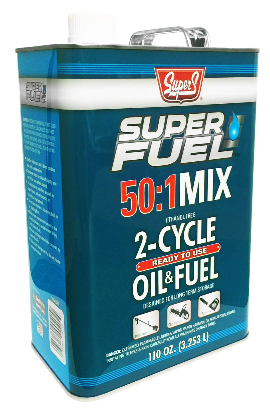 Super S SuperFuel 50:1 2-Cycle Oil & Fuel Mix 1 gallon — Master ...