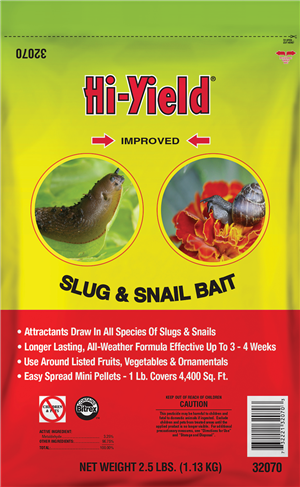 Hi-Yield 32070 Improved Slug & Snail Bait 2.5 lb