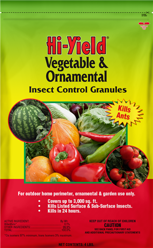 Hi-Yield 32325 Vegetable & Ornamental Insecticide 4 lb