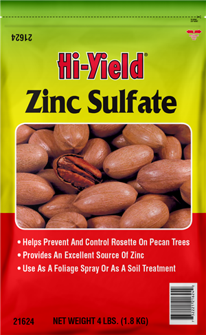 Hi-Yield 21624 Zinc Sulfate Fertilizer 4 lb