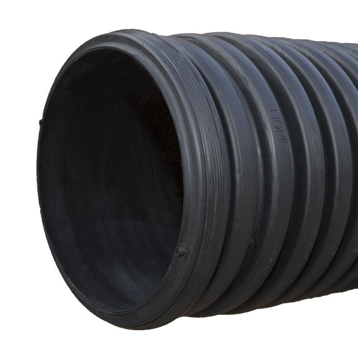 Corrugated Pipe 6" x 20 ft Smooth Core
