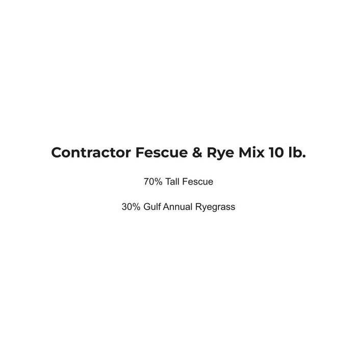 Contractor Fescue & Rye Mix 10 lb.