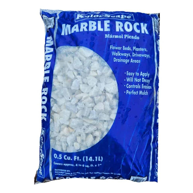Cowart Marble Chips 0.5 cu. ft. Bag