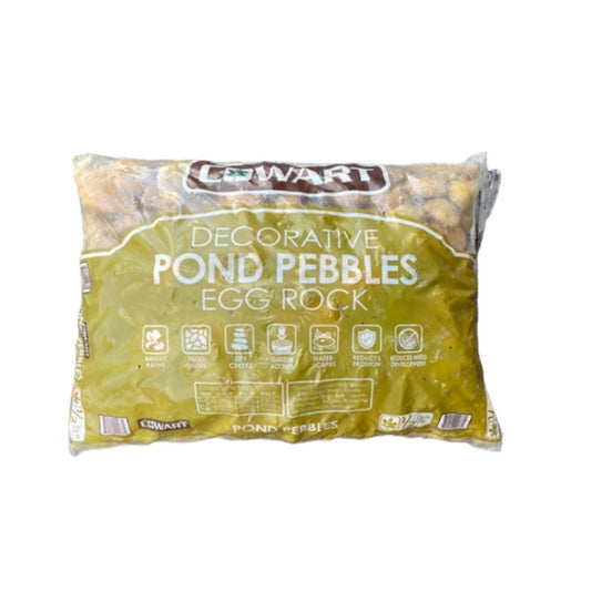 Cowart Pond Pebbles (Egg Rock) 0.5 cu. ft. Bag