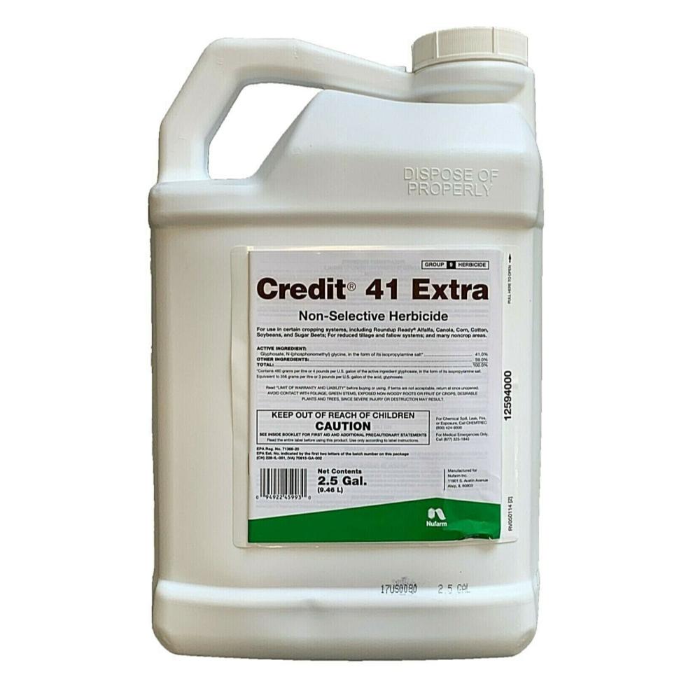 exonerate herbicide Credit 41 Extra Herbicide 2.5 gallons