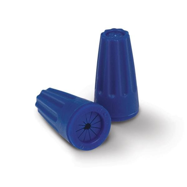King 10222 Waterproof Connector (Blue/Blue) (20 Pack)