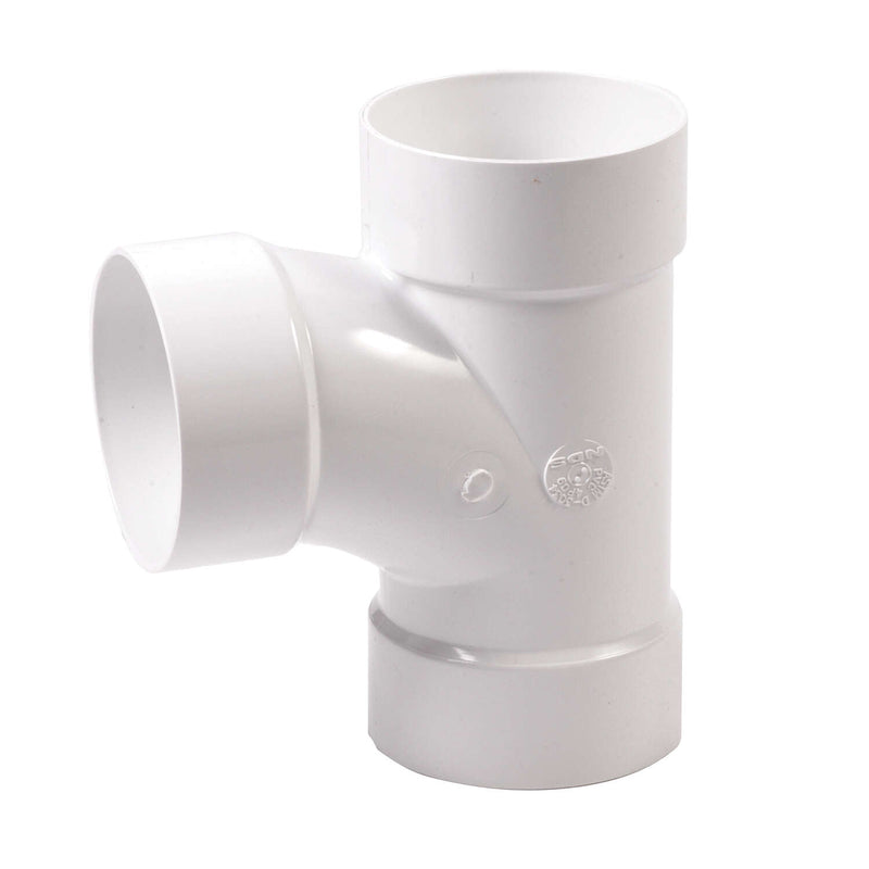 NDS 4P09 - 4" PVC S&D Sanitary Tee