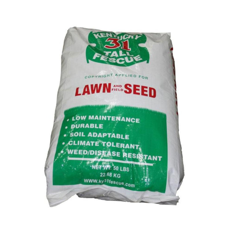 grass seed 50 lb bag lowes Fescue K31 Kentucky Tall Seed 50 lb Bag — Master Landscape Supply