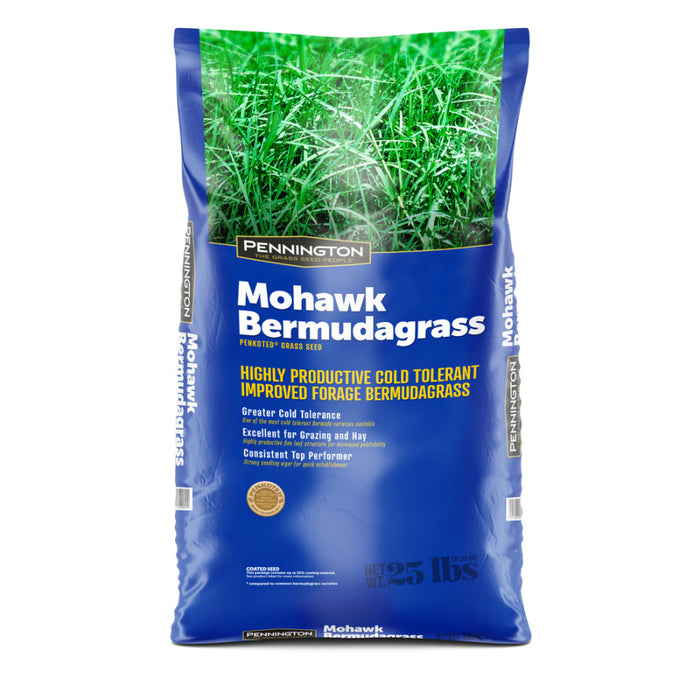 Pennington Mohawk Bermudagrass Hulled Penkoted With Cold Tolerence 25 lb