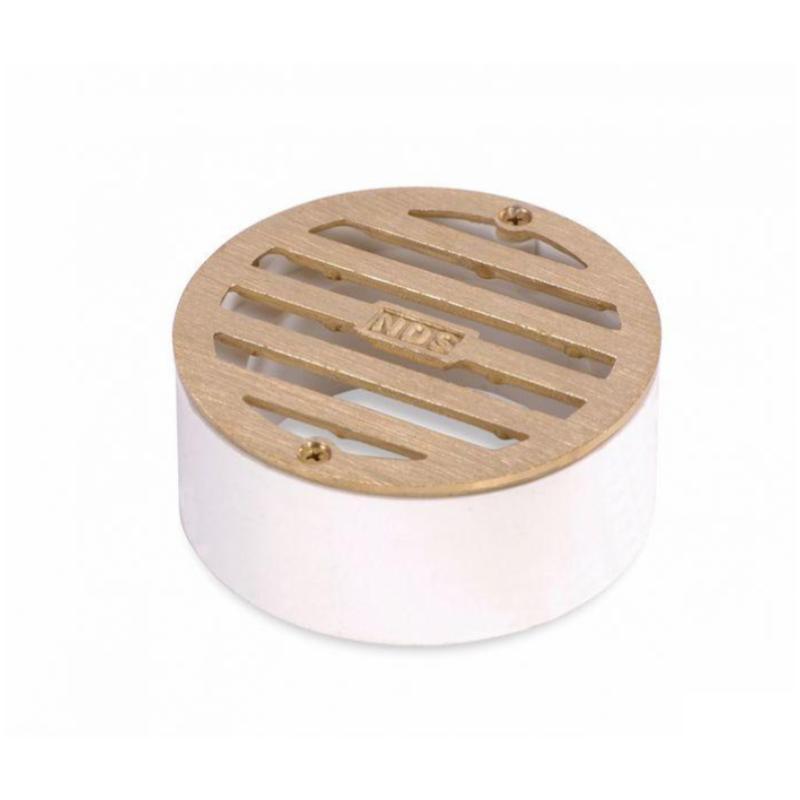 NDS 909B - 3" Grate, Solid Brass