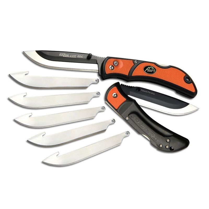 Outdoor Edge Razorlite EDC 3.5 In Knife Orange