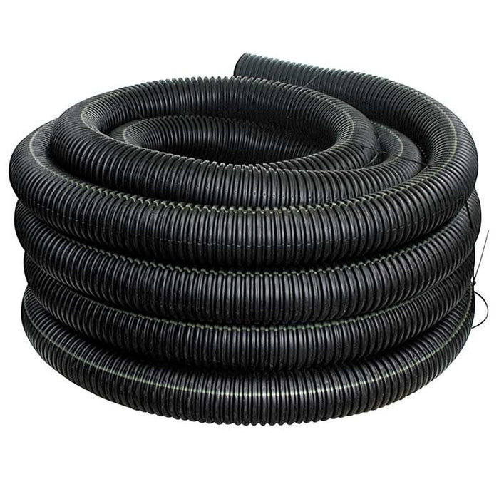 Corrugated Pipe 4" x 100 ft. Coil Perforated