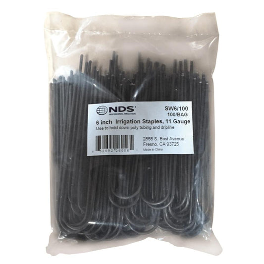 Landscape & Sod Staple 6" Flat Top 25/BG