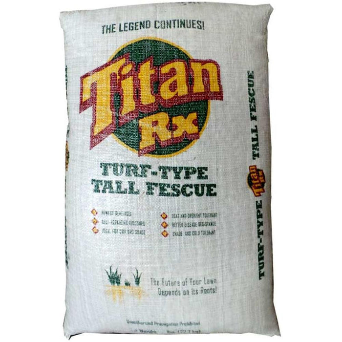 Fescue Titan RX Tall Grass Seed 50 Lbs (Certified)