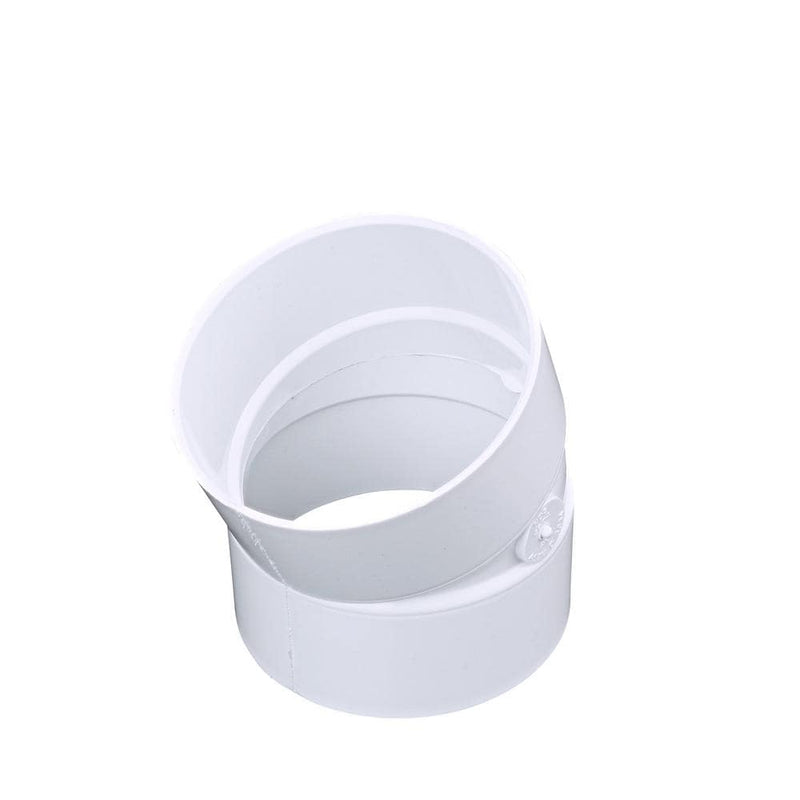 NDS 4P04 - 4" Sewer & Drain 22.5° Elbow