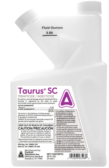 Taurus SC Termiticide / Insecticide 20 oz
